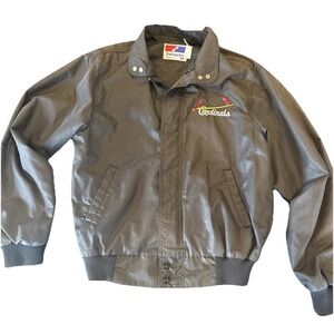 Swingster Vintage Coaches Jacket Cardinals Black Pristine Condition Medium